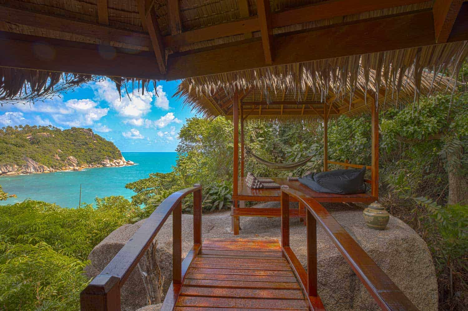Koh Phangan retreat setting