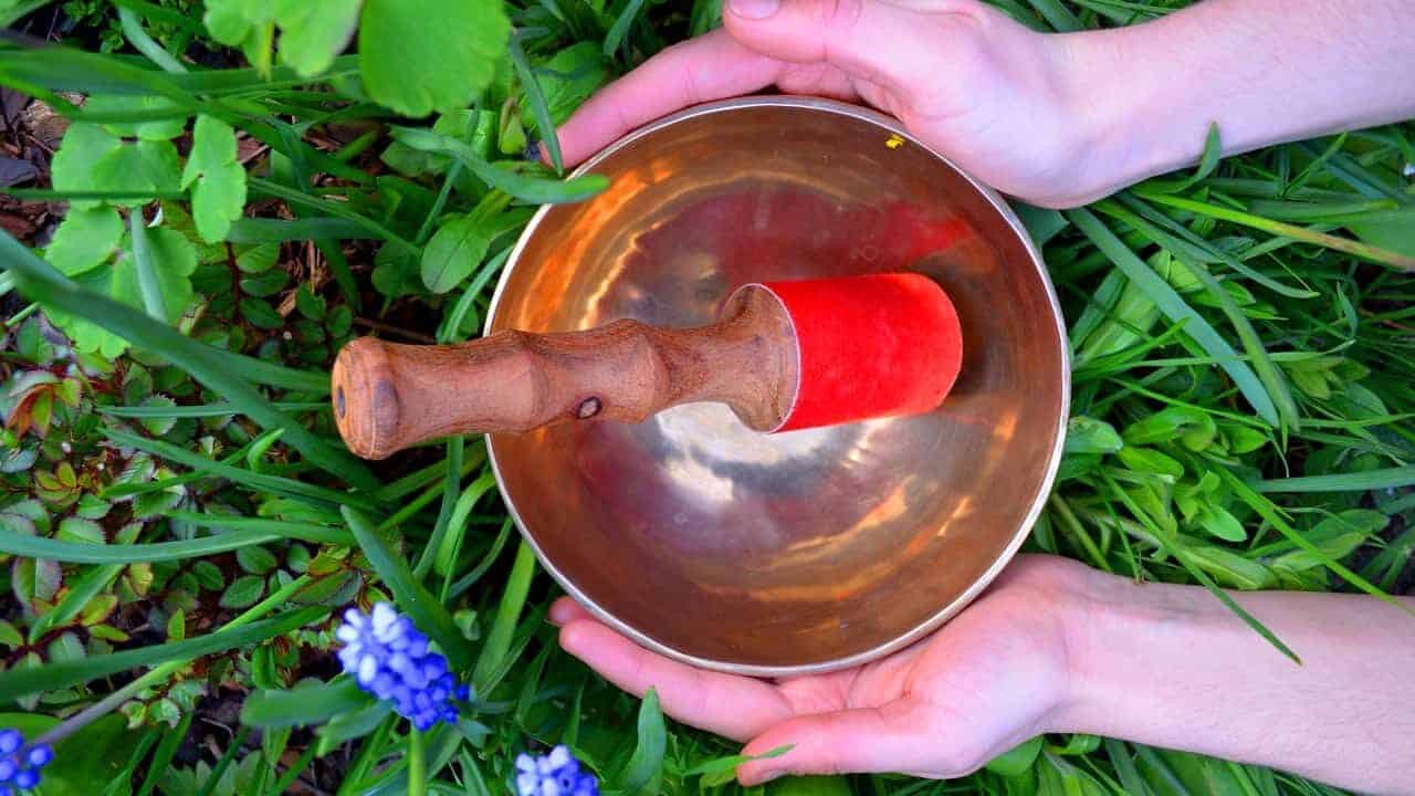 singing bowl, buddha, meditation