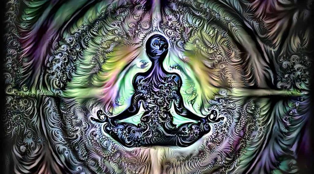 fractal, chakra, meditation