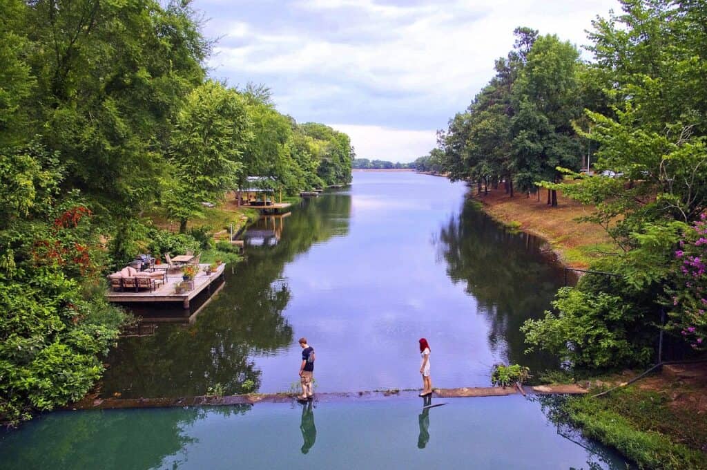 lake number two, nature, lake, water, trees, landscape, clouds, reflection, mood, mirroring, calm, outdoors, reflections, scenic, old mill, north, little, rock, arkansas, sky, river, peaceful, arkansas, arkansas, arkansas, arkansas, arkansas