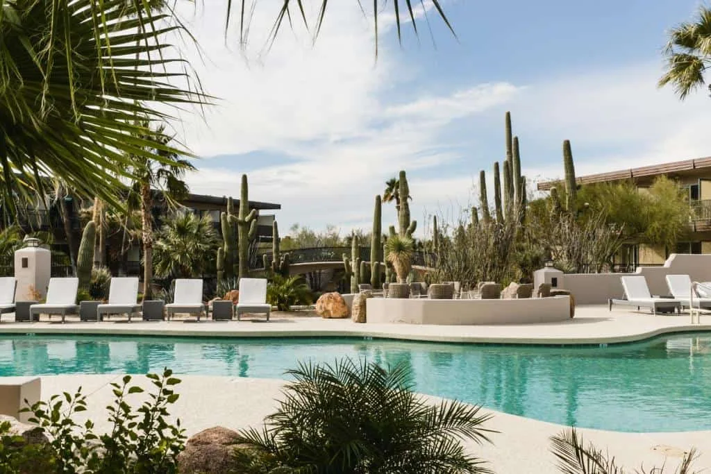 CIVANA Wellness Resort and Spa pool in Arizona
